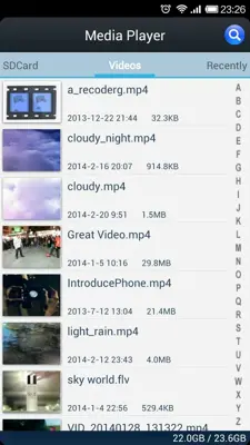 Media Player android App screenshot 5