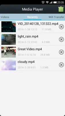 Media Player android App screenshot 6