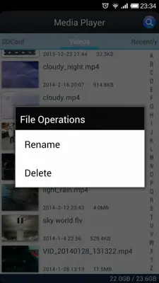 Media Player android App screenshot 7